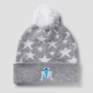 Kids Stars Wars Beanie- Gray One Size